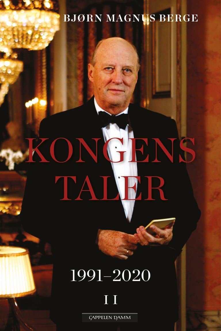 Omslag Kongens taler 1991-2020 av Bjørn Magnus Berge (Ebok)