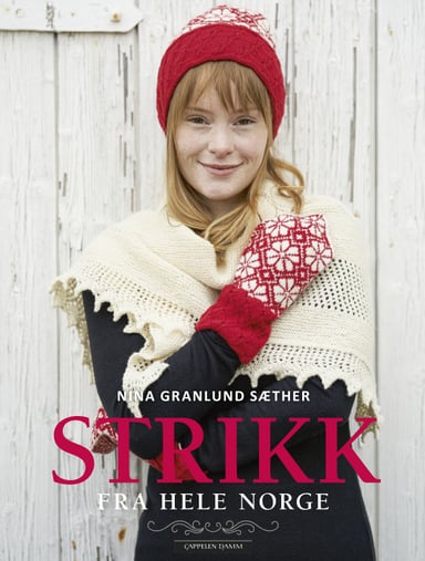 Omslag av "Strikk fra hele Norge"