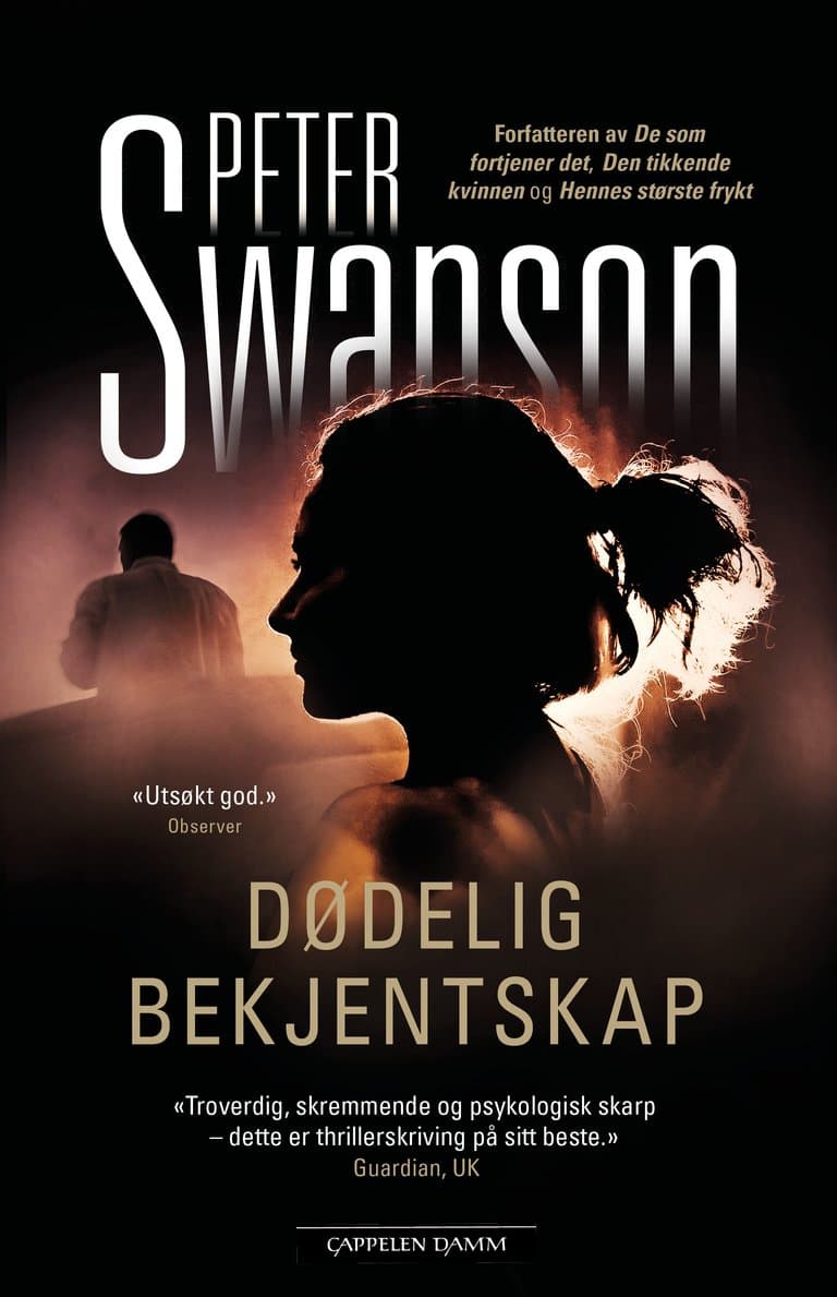 Omslag Dødelig bekjentskap av Peter Swanson (Ebok)