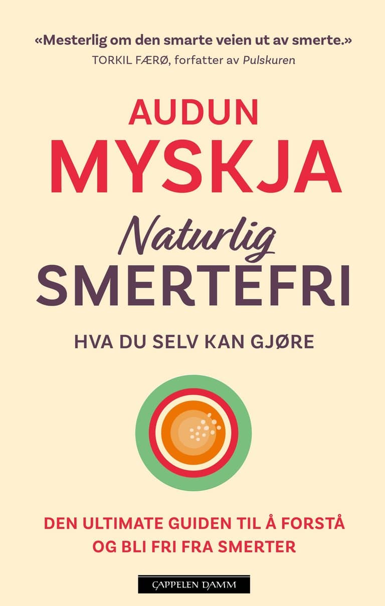 Omslag Naturlig smertefri av Audun Myskja (Heftet)