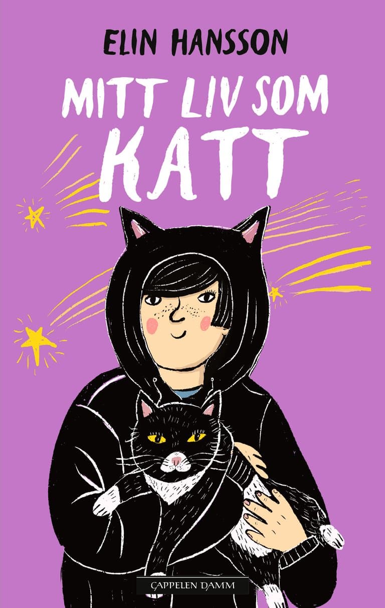 Omslag Mitt liv som katt av Elin Hansson (Ebok)