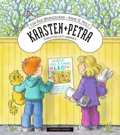 Omslag av "Karsten og Petra - Karstens katt rømmer"