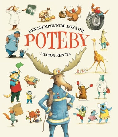 Omslag av "Den kjempestore boka om POTEBY"