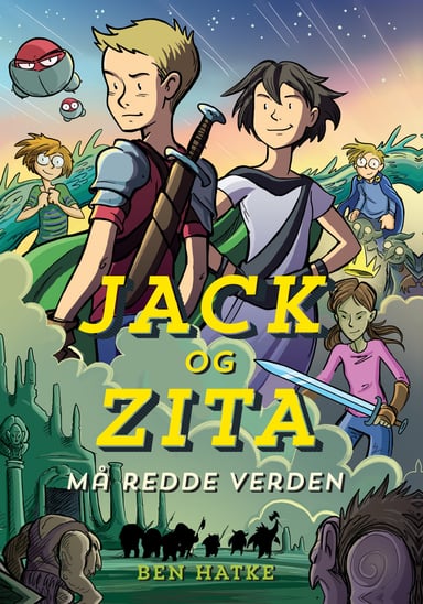 Omslag av "Jack og Zita må redde verden"