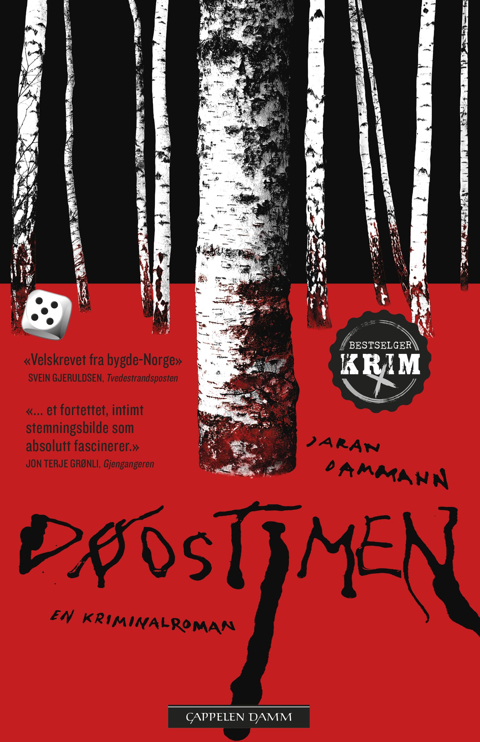 Omslag Dødstimen av Jaran Dammann (Heftet)