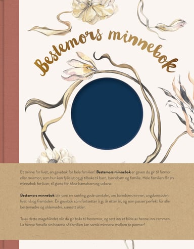 Omslag av "Bestemors minnebok"