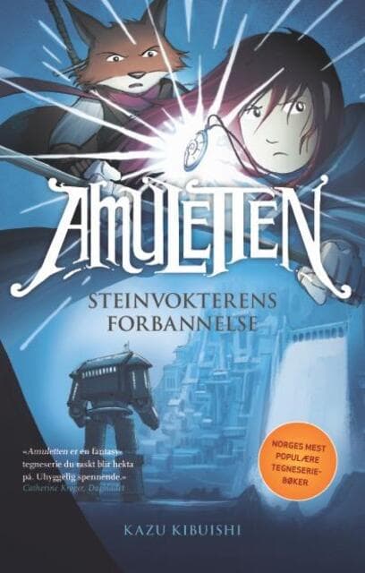 Omslag Amuletten 2: Steinvokterens forbannelse av Kazu Kibuishi (Heftet)