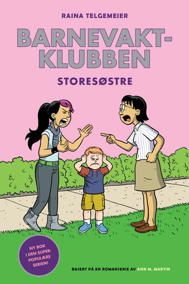 Omslag av "Barnevaktklubben 4: Storesøstre"