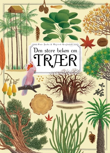 Omslag av "Den store boken om TRÆR"