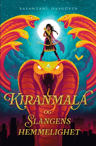 Omslag av "Kiranmala og slangens hemmelighet"
