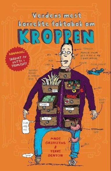 Omslag av "Verdens mest korrekte faktabok om kroppen"