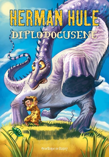 Omslag av "Herman Hule 4: Diplodocusene"
