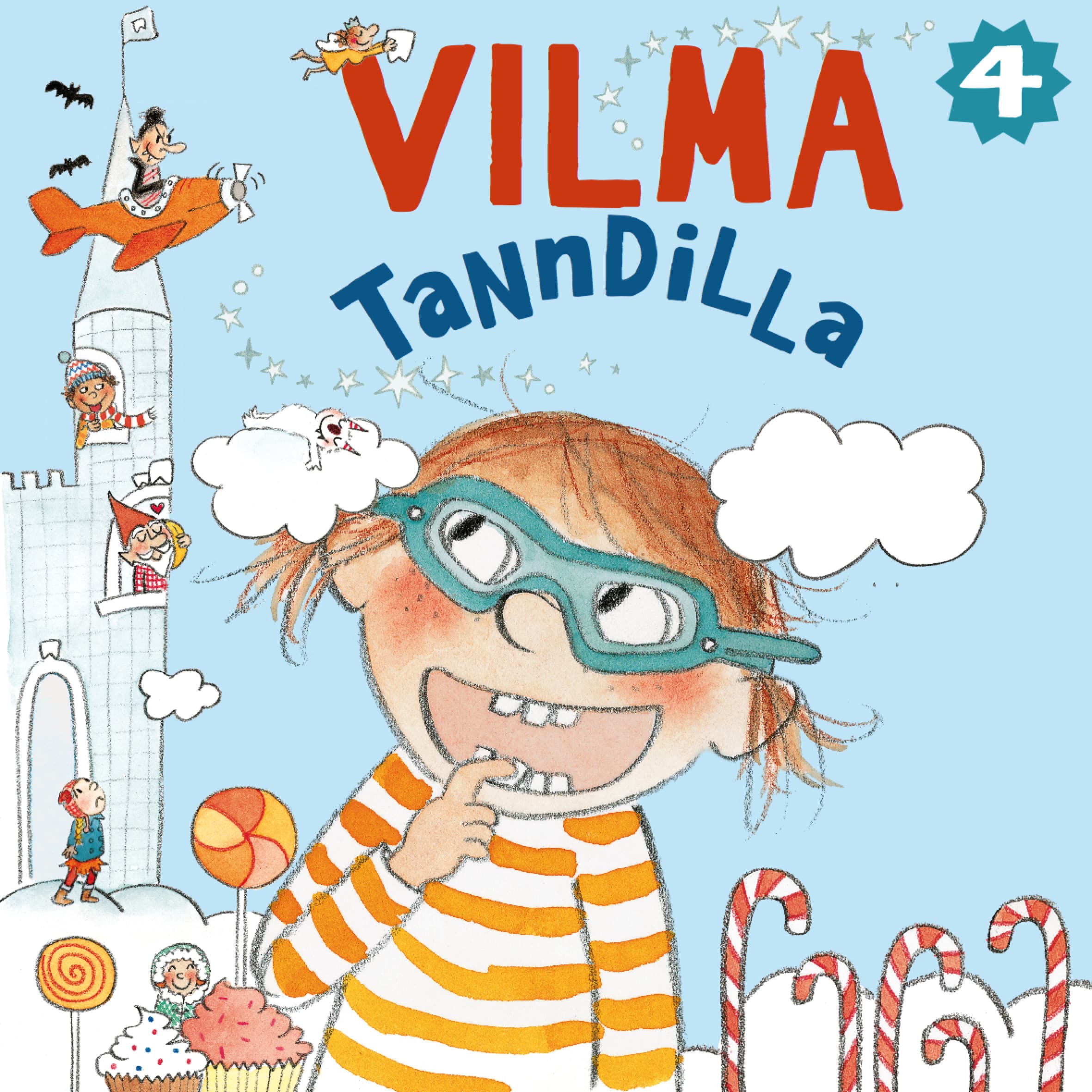 Omslag Vilma tanndilla av Abby Hanlon (Lydbok)