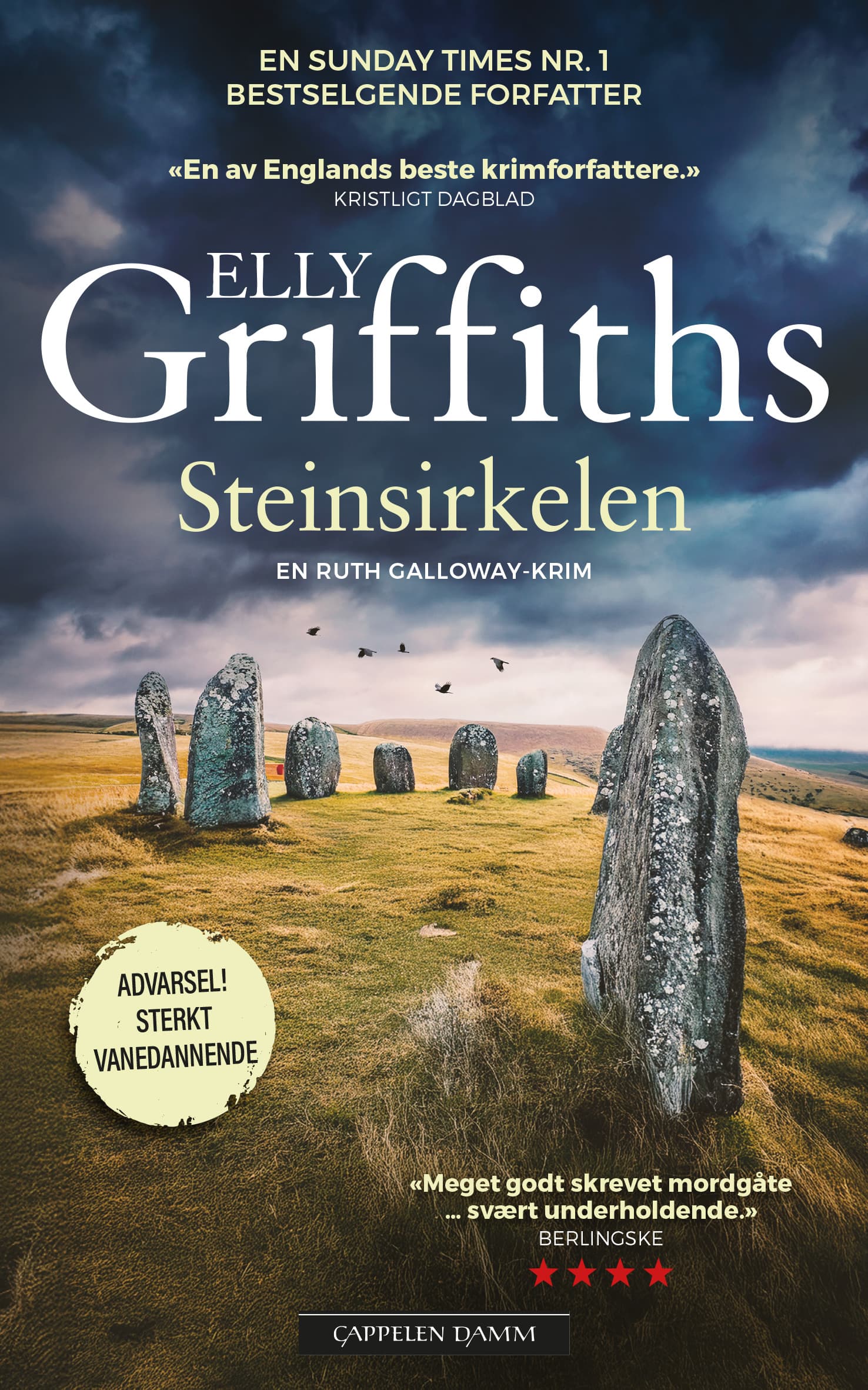 Omslag Steinsirkelen av Elly Griffiths (Heftet)