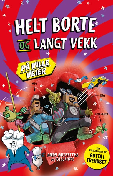 Omslag av "Helt borte og langt vekk"