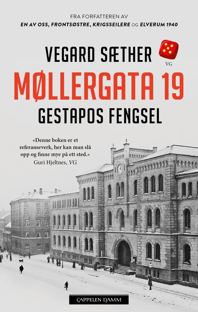 Omslag Møllergata 19 av Vegard Sæther (Innbundet)