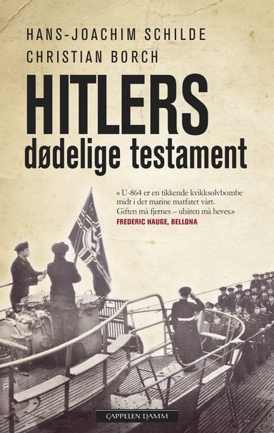 Omslag av "Hitlers dødelige testament"