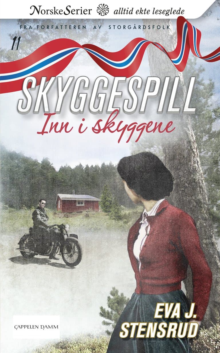 Omslag Inn i skyggene av Eva J. Stensrud (Heftet)