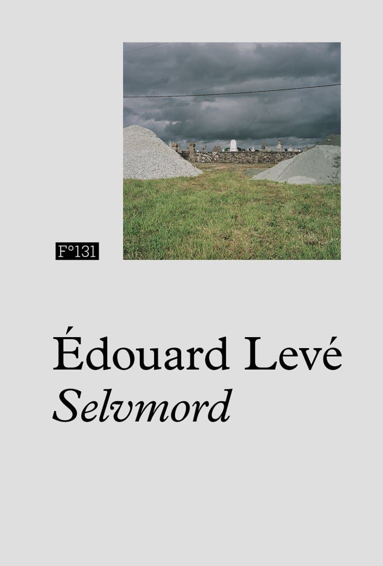 Omslag Selvmord av Edouard Levé (Innbundet)