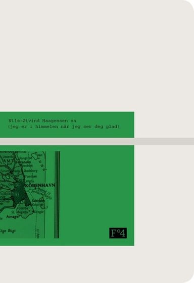 Omslag av "Nils-Øivind Haagensen sa (jeg er i himmelen når jeg ser deg glad)"