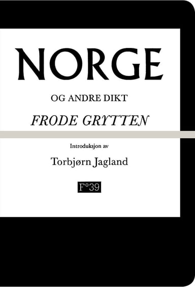Omslag av "Norge og andre dikt"