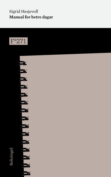 Omslag av "Manual for betre dagar"