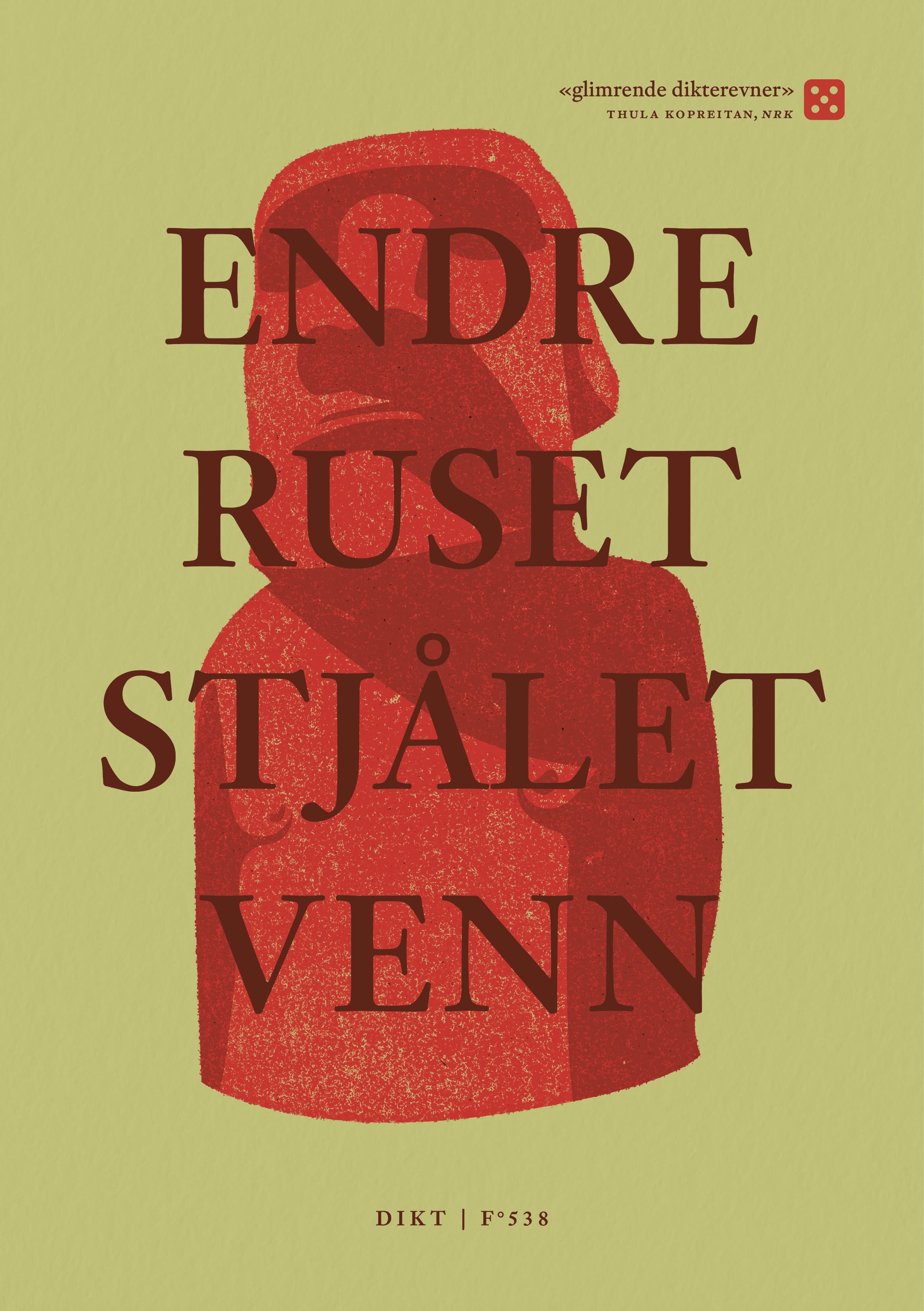 Omslag Stjålet venn av Endre Ruset (Heftet)