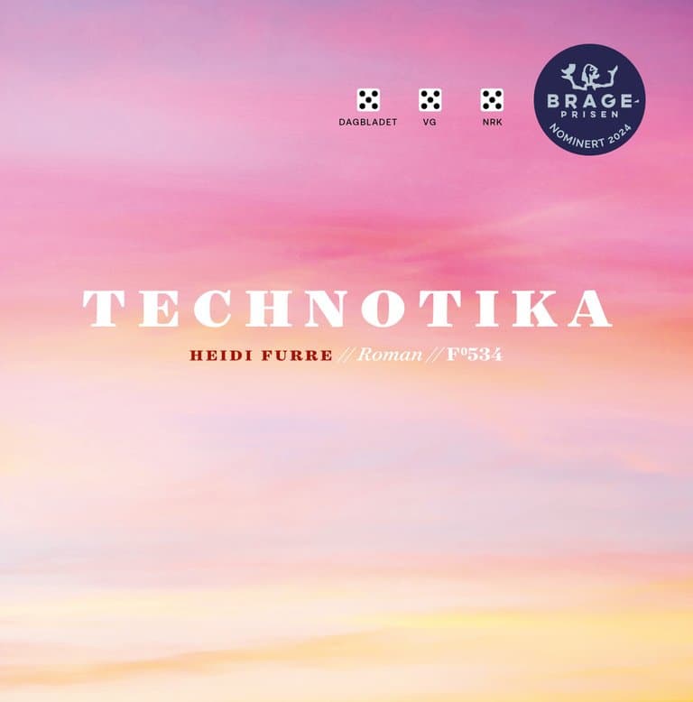 Omslag Technotika av Heidi Furre (Innbundet)
