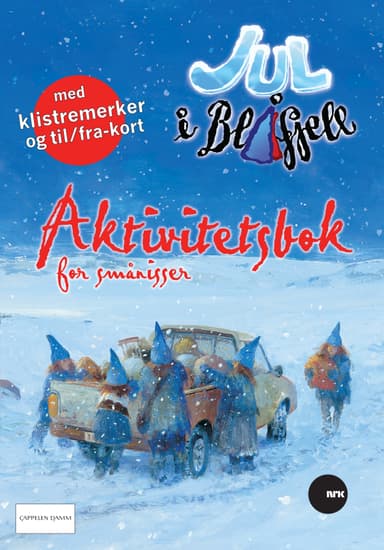 Jul i Blåfjell - Aktivitetsbok for smånisser