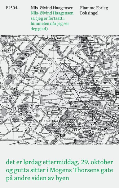 Omslag av "Nils-Øivind Haagensen sa (jeg er fortsatt i himmelen når jeg ser deg glad)"