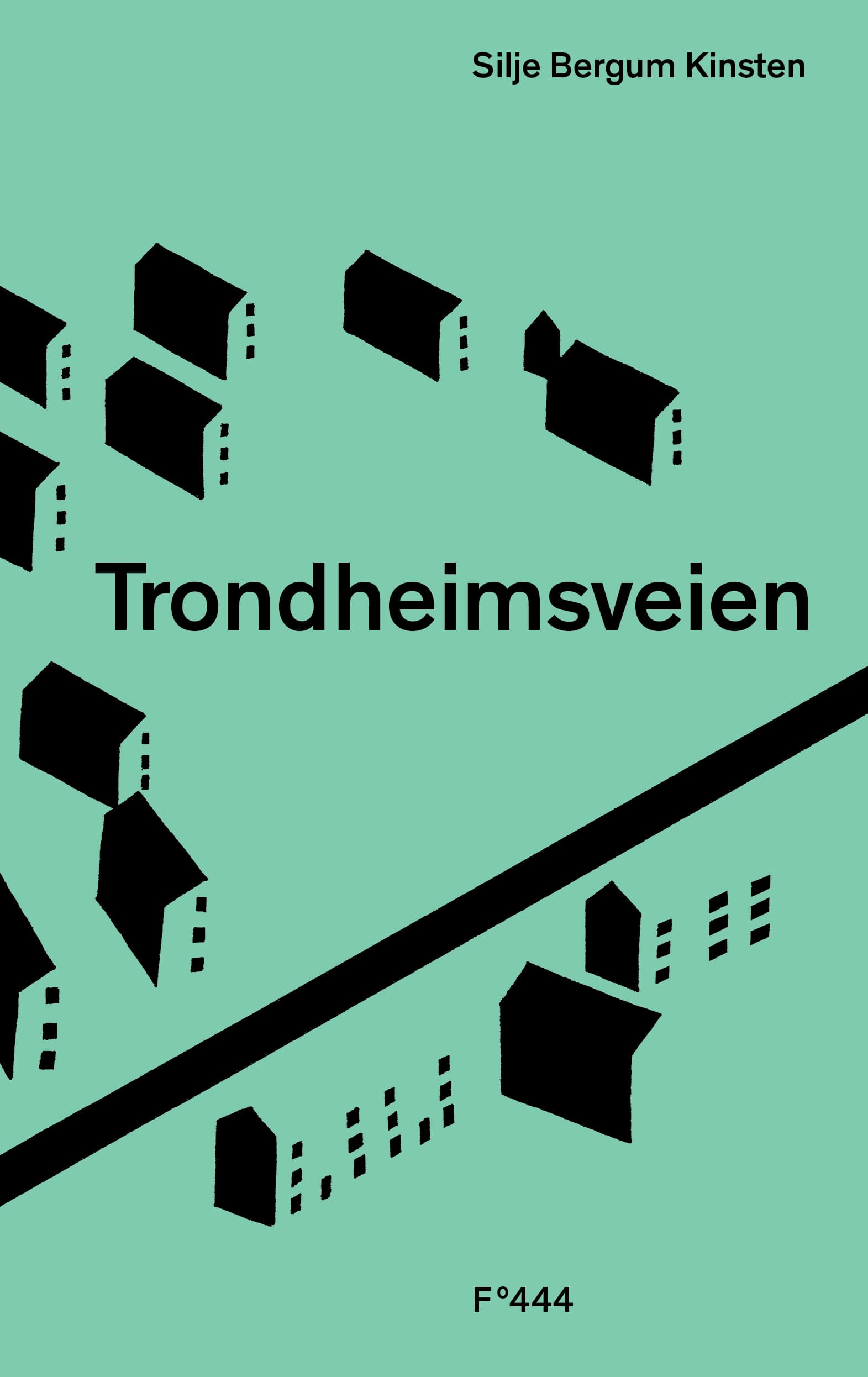 Omslag Trondheimsveien av Silje Bergum Kinsten (Innbundet)