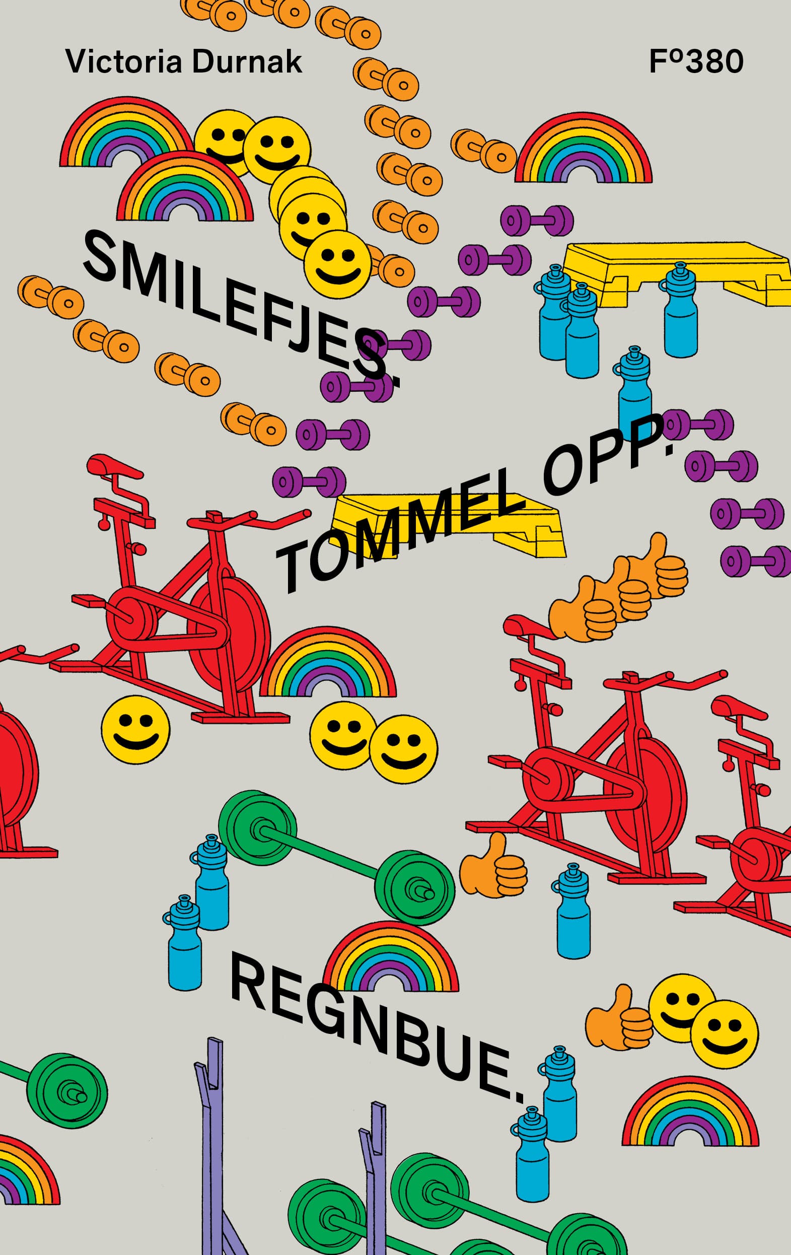 Omslag Smilefjes. Tommel opp. Regnbue. av Victoria Durnak (Ebok)