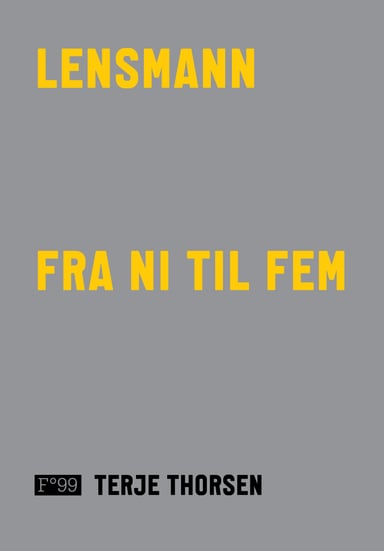 Omslag av "Lensmann fra ni til fem"