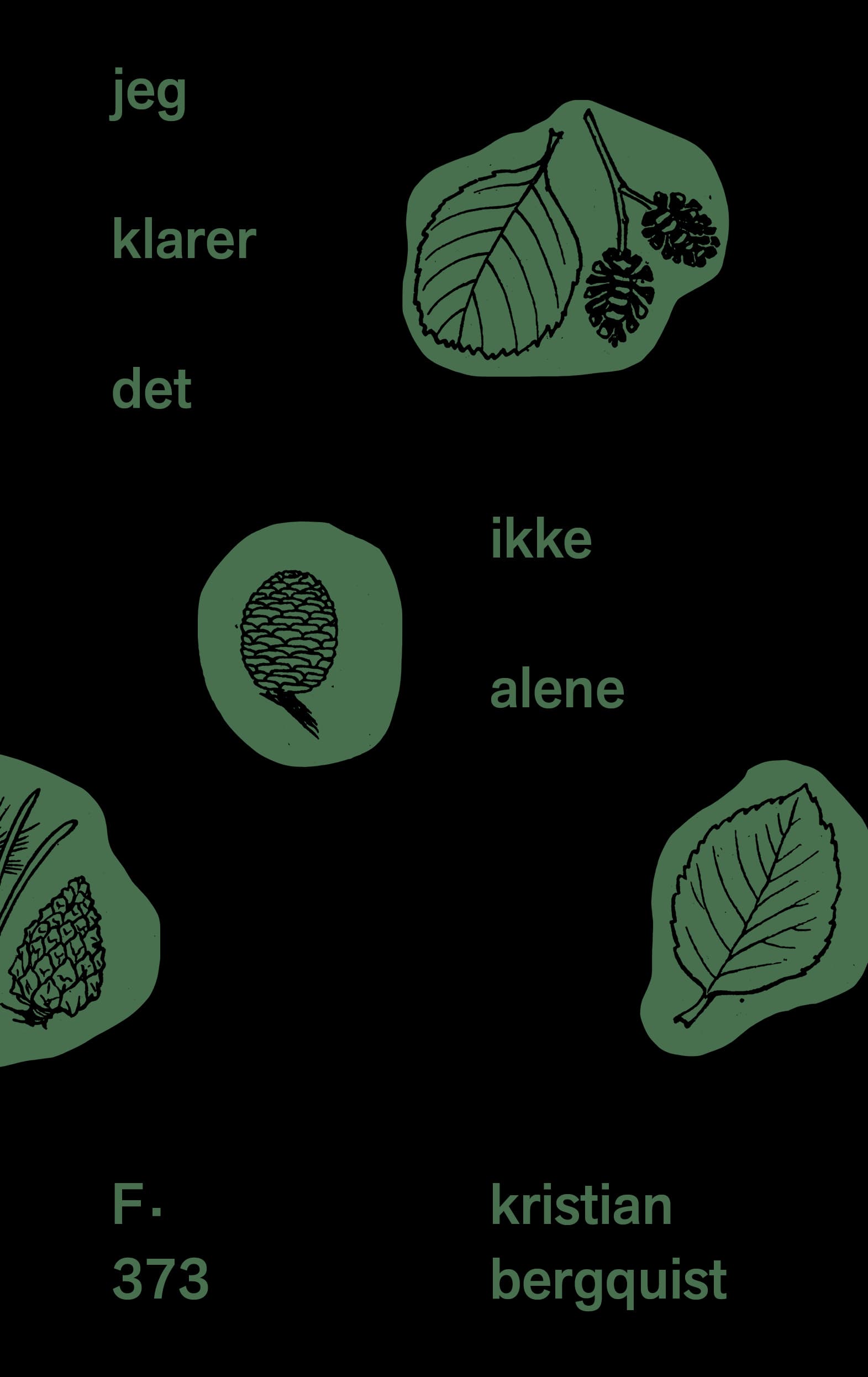 Omslag Jeg klarer det ikke alene av Kristian Bergquist (Ebok)