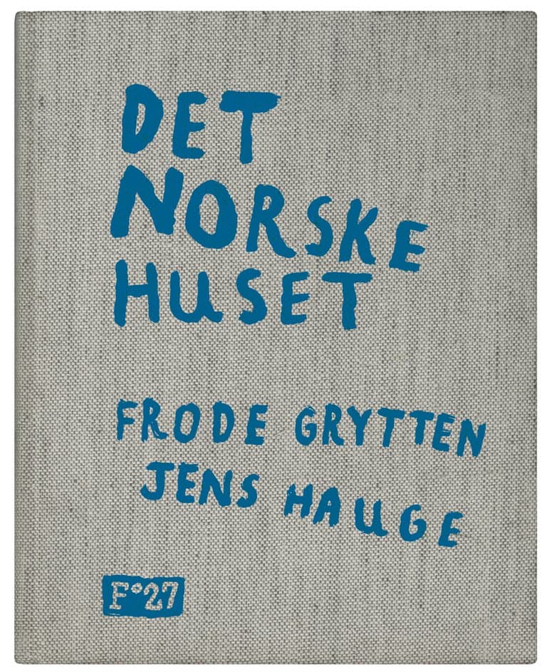 Omslag Det norske huset av Frode Grytten og Jens Hauge (Innbundet)