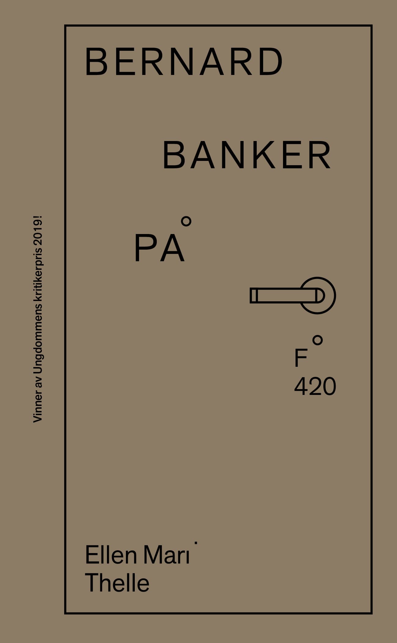 Omslag Bernard banker på av Ellen Mari Thelle (Heftet)