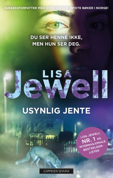 Omslag av "Usynlig jente"