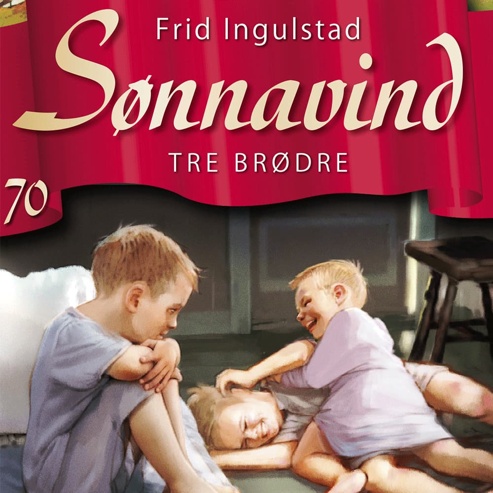 Omslag Tre brødre av Frid Ingulstad (Lydbok)