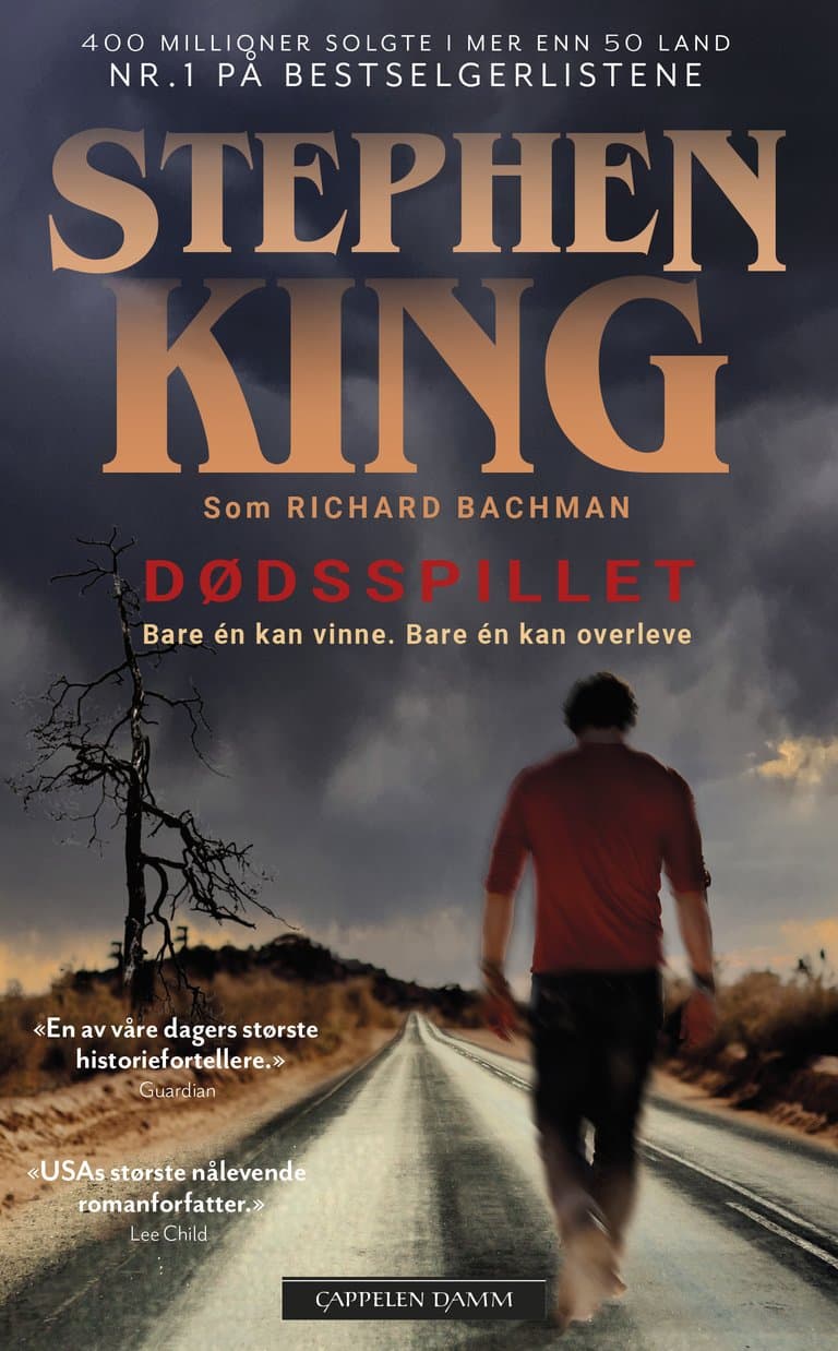 Omslag Dødsspillet av Stephen King (Heftet)
