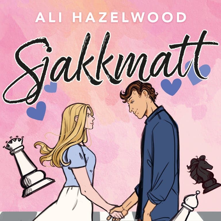 Omslag Sjakkmatt av Ali Hazelwood (Lydbok)
