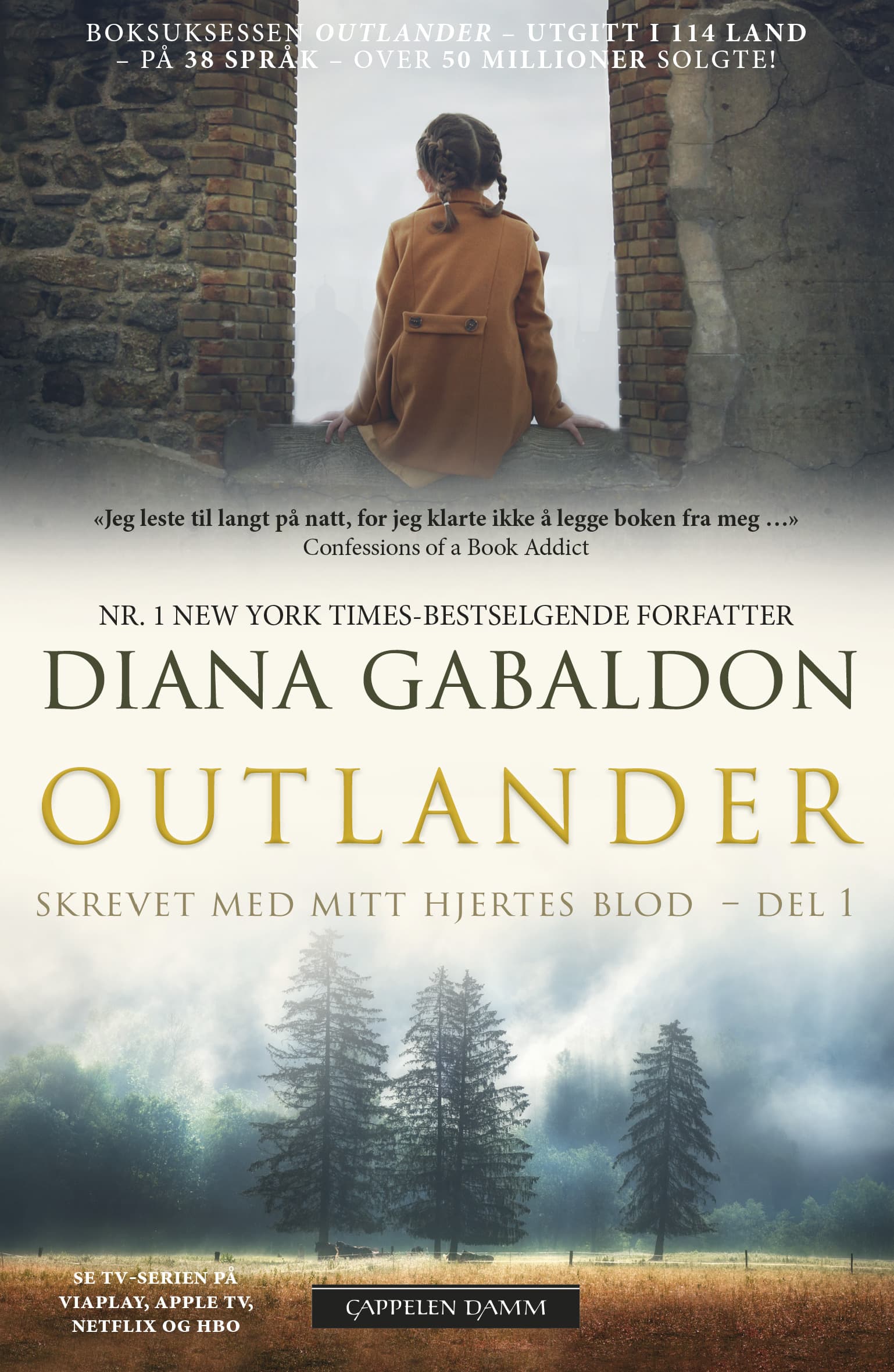 Omslag Skrevet med mitt hjertes blod – del 1 av Diana Gabaldon (Ebok)