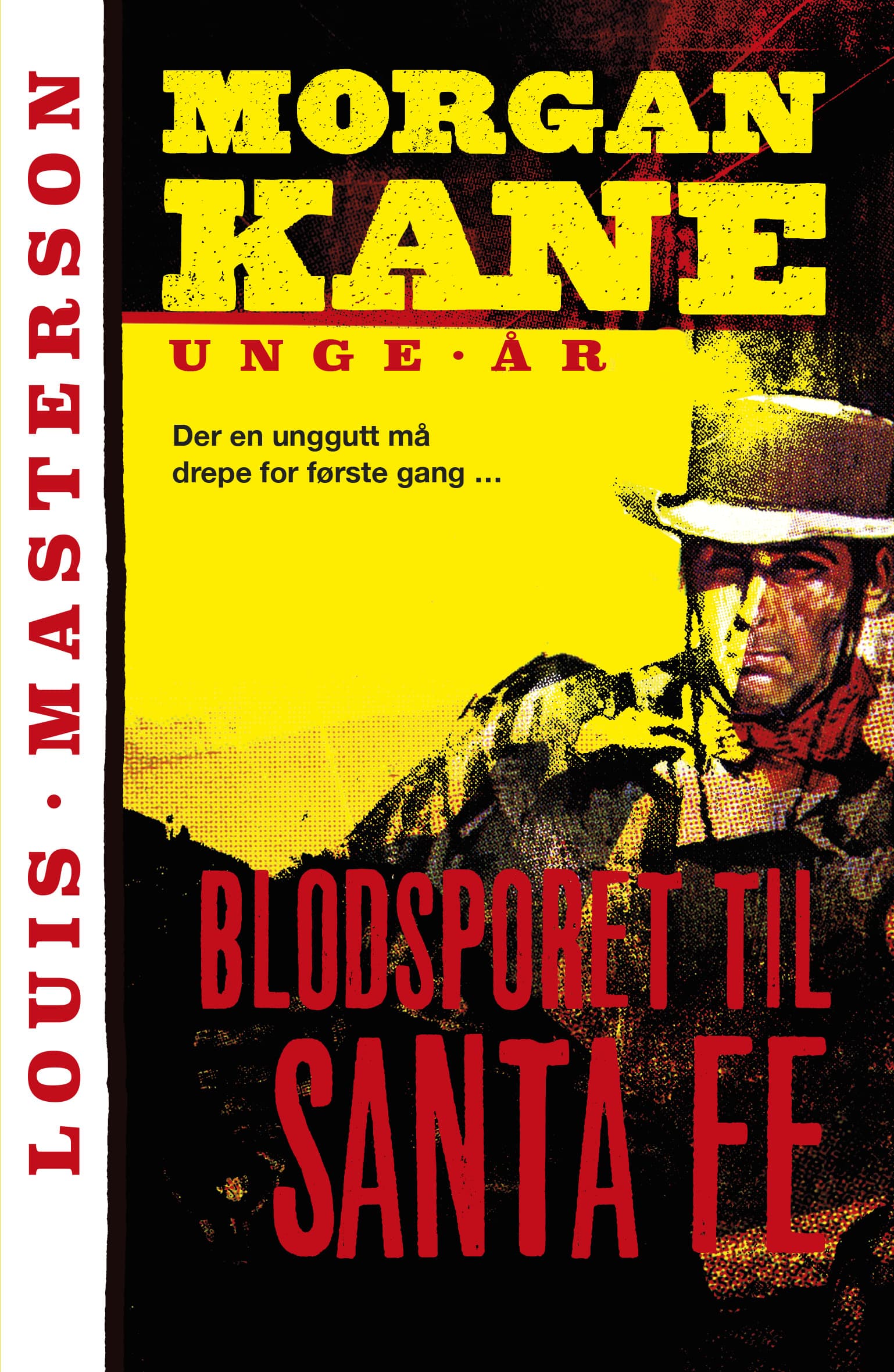 Omslag Blodsporet til Santa Fe av Louis Masterson (Ebok)