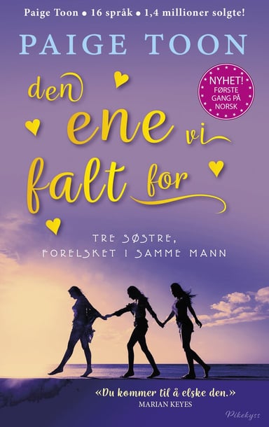 Omslag av "Den ene vi falt for"