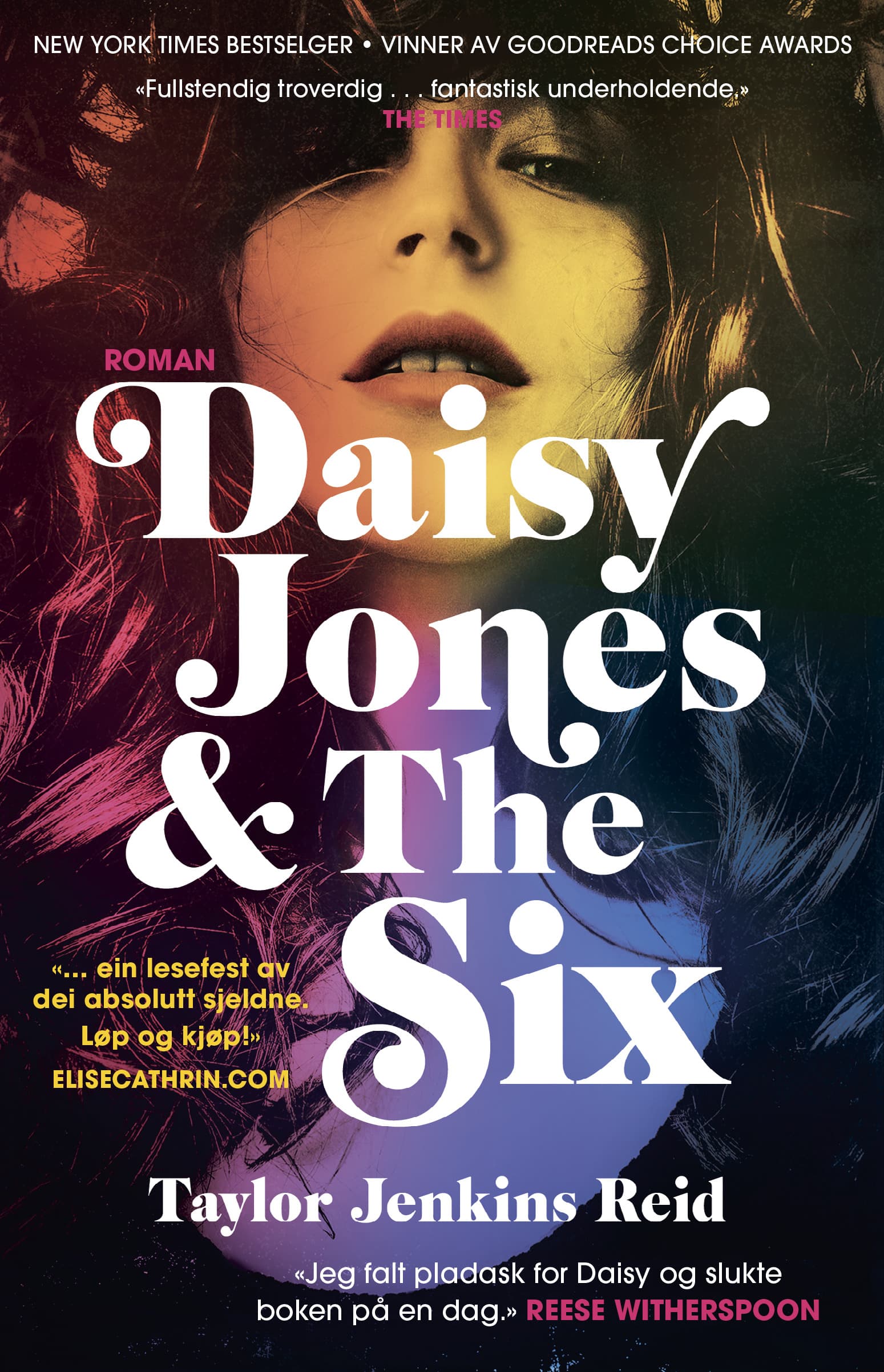 Omslag Daisy Jones & The Six av Taylor Jenkins Reid (Ebok)