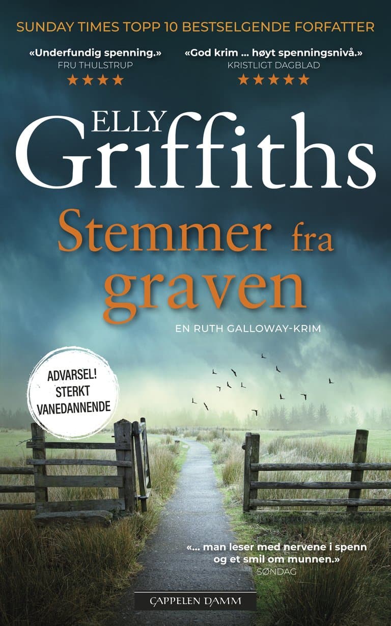 Omslag Stemmer fra graven av Elly Griffiths (Heftet)