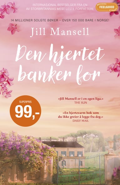 Omslag av "Den hjertet banker for"