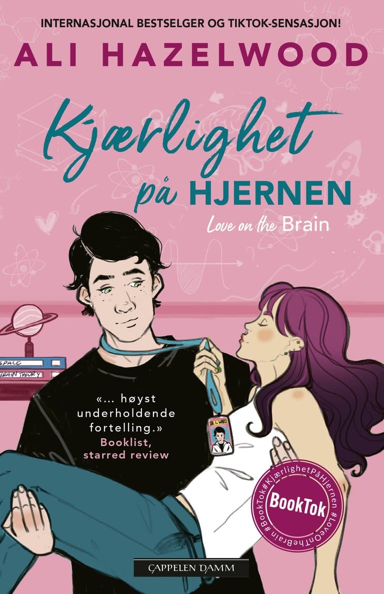 Omslag Kjærlighet på hjernen av Ali Hazelwood (Heftet)