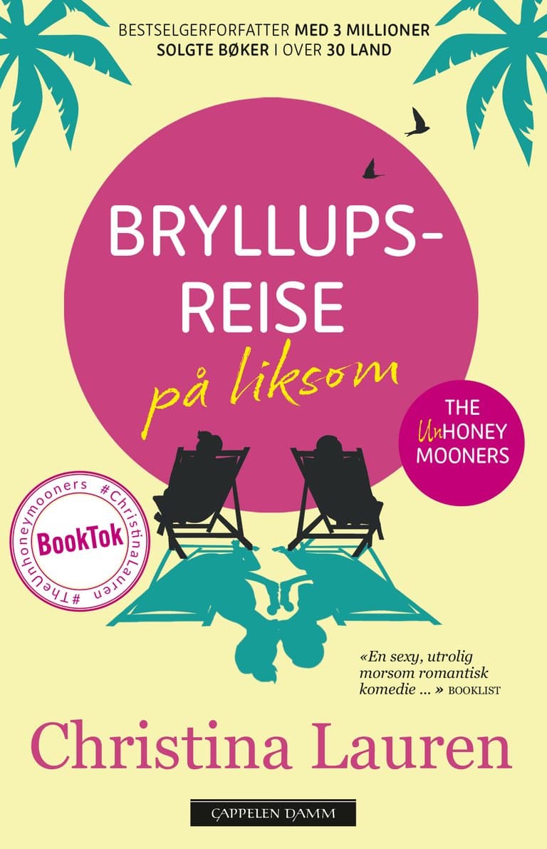 Omslag Bryllupsreise på liksom av Christina Lauren (Ebok)