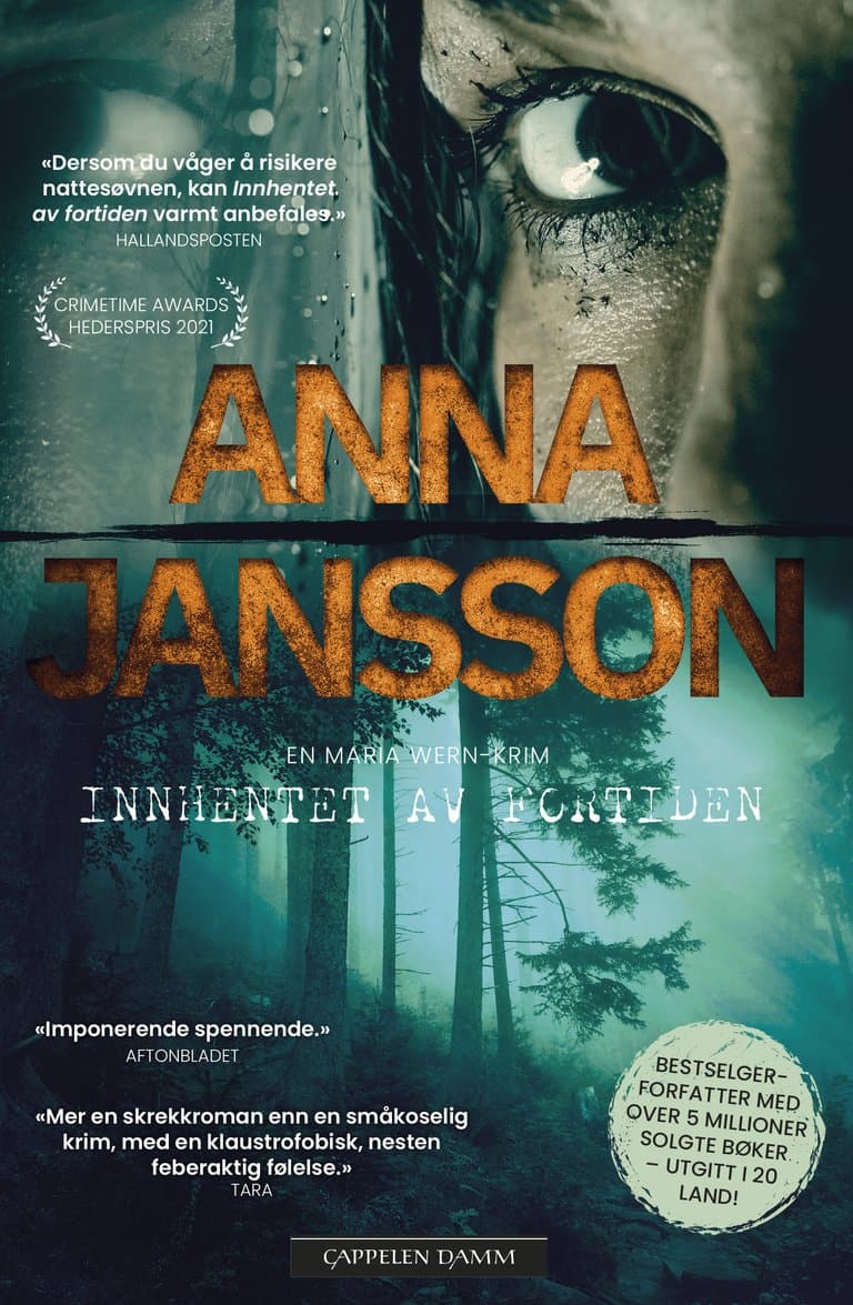 Omslag Innhentet av fortiden av Anna Jansson (Heftet)