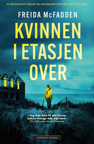 Omslag av "Kvinnen i etasjen over"